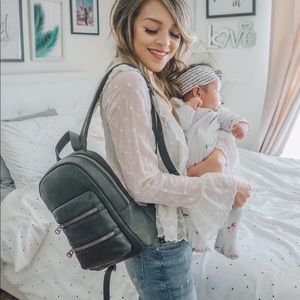 Status anxiety black backpack